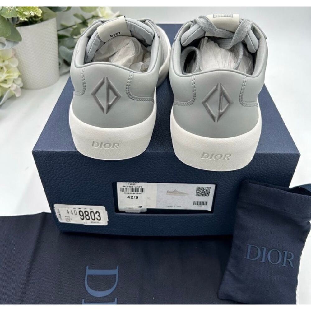 Men’s Dior, B101 low top leather sneakers size 9 made in Italy - Picture 9 of 10